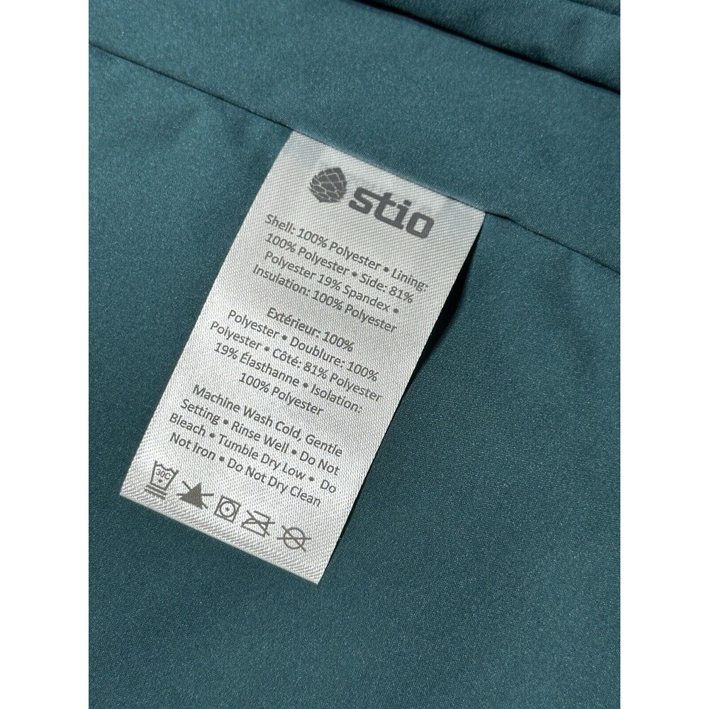 Stio Women’s Fernos Insulated Vest Size Small Teal Green Hillside Spruce NWT New - Picture 10 of 15